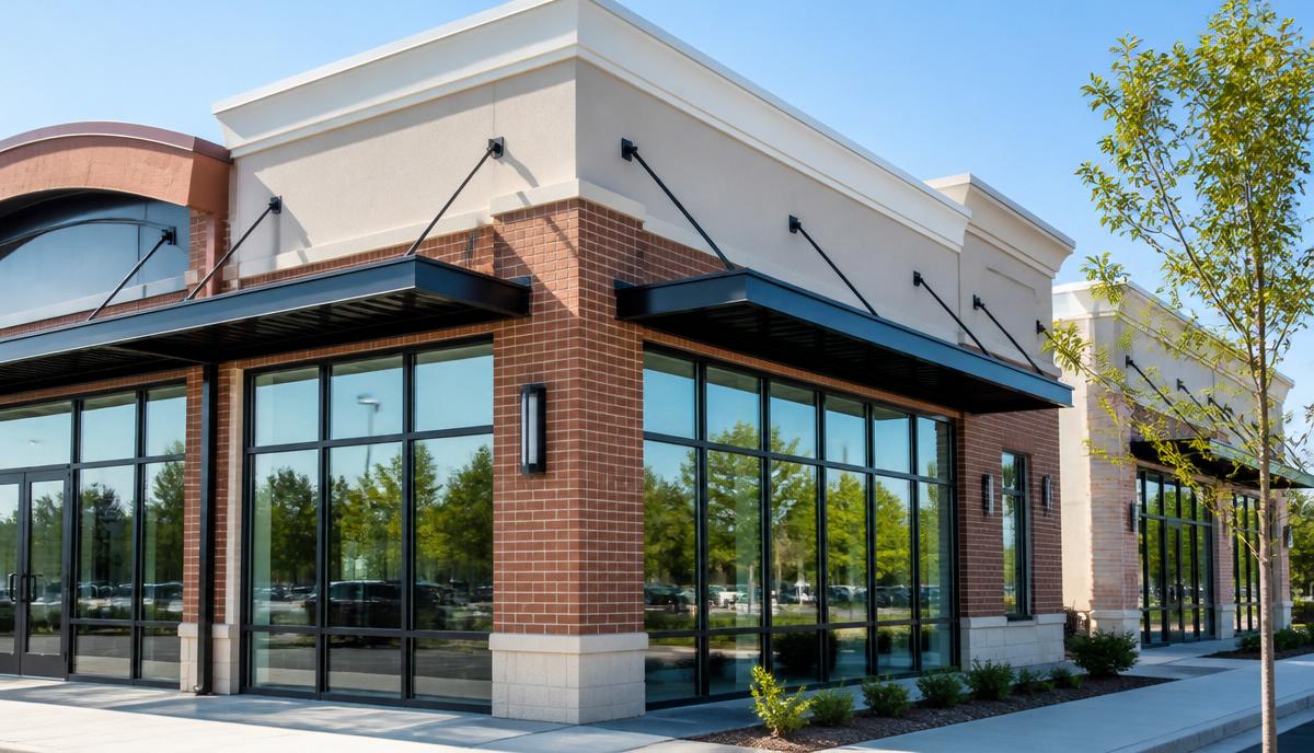 Commercial window cleaning in Austin
